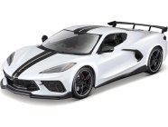 Maisto Chevrolet Corvette Stingray Coupe 2020 1:18 biela