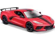 Maisto Chevrolet Corvette Stingray Coupe 2021 1:24 červená