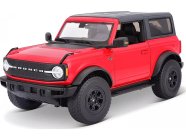 Maisto Ford Bronco Wildtrak 2021 1:18 červená