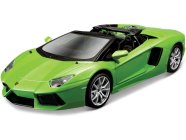 Maisto Kit Lamborghini Aventador Roadster 1:24 zelená metalíza