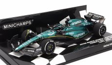 Minichamps Aston martin F1 Amr23 Team Aramco Cognizant N 18 Sezóna 2023 Lance Stroll 1:43 Zelená