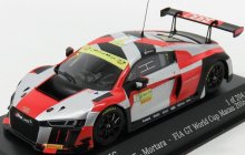 Minichamps Audi R8 Lms Team Wrt N 7 Fia Gt World Cup Macau 2016 E.mortara 1:43 Strieborná červená