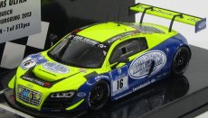 Minichamps Audi R8 Lms Ultra N 16 24h Adac Nurburgring 2013 Busch - Busch 1:43 žltá modrá