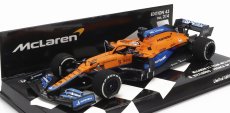 Minichamps Mclaren F1 Mcl35l Mercedes M12 Eq Power+ Team Mclaren N 3 French Gp 2021 Daniel Ricciardo 1:43 oranžová svetlo modrá