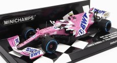 Minichamps Mercedes bwt F1 Rp20 Team Sportpesa Racing Point N 18 Pole Position Turkish Gp 2020 Lance Stroll 1:43 Matt Pink Blue