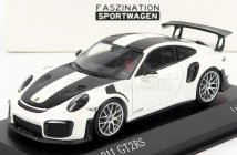 Minichamps Porsche 911 991-2 Gt2 Rs Weissach Package Coupe 2018 1:43 biela čierna