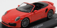 Minichamps Porsche 911 991-2 Turbo S Cabriolet 2017 1:43 oranžová