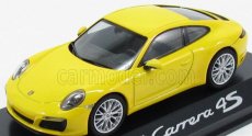 Minichamps Porsche 911 991 Carrera 4s 2014 1:43 Žltá