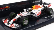 Minichamps Red bull F1 Rb16b Honda Ra620h Team Aston Martin N 11 3. GP Turecka 2021 Sergio Perez 1:43 Bielo-červená