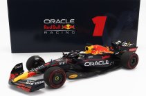 Minichamps Red bull F1 Rb18 Team Oracle Red Bull Racing N 1 Majster sveta Víťaz Belgicko Gp 2022 Max Verstappen 1:18 Matná modrá žltá červená