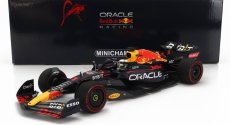 Minichamps Red bull F1 Rb18 Team Oracle Red Bull Racing N 1 Víťaz majstrovstiev sveta v Maďarsku 2022 Max Verstappen 1:18 Matná modrá žltá červená