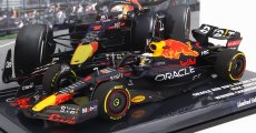 Minichamps Red bull F1 Rb18 Team Oracle Red Bull Racing N 1 Winner Canadian Gp World Champion 2022 Max Verstappen 1:43 Matná modrá žltá červená