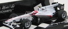 Minichamps Sauber F1 C29 N 23 - 40. výročie Sauber - Gp Nemecka 2010 K.kobayashi 1:43 biela sivá met.