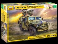 Model Kit military 3682 - GAZ s AT raketovým systémom 