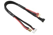 Nabíjací kábel - G4/6S XH na T-DYN/3S XH - 14 AWG/ULTRA V+ silikónový kábel - 30 cm