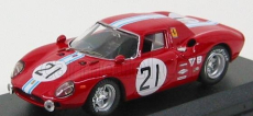 Najlepší model Ferrari 250 Lm N 21 Daytona 1970 Chinetti - Jr Young 1:43 Red