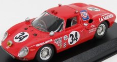 Najlepší model Ferrari 250lm N 34 Winner Class 24h Daytona 1968 Gunn - Ortega - Merello 1:43 Red