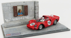 Najlepší model Ferrari 275p N 198 Winner Targa Florio 1965 Nino Vaccarella 1:43 Červená