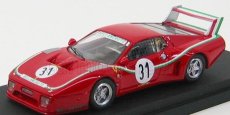 Najlepší model Ferrari 512bb Lm N 31 Monza 1980 Violati - Dini 1:43 Red