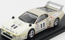 Najlepší model Ferrari 512bb N 80 Silverstone 1982 Phillips - Earle - Jones 1:43 Cream