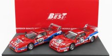 Najlepší model Ferrari Set 2x 512bb Lm Team Jms Pozzi Racing N 67 24h Daytona 1979 C.b.lena - M.leclere - J.c.andruet + 512bb Lm Team N.a.r.t. N 68 24h Daytona 1979 B.tullis - J.p.delaunay - P.bedard 1:43 Red