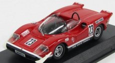 Najlepší model Fiat Abarth 2000s Spider Team Radio Veronica N 23 Silverstone 1969 E.swart 1:43 Red