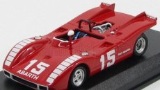 Najlepší model Fiat Abarth 2000sp Spider N 15 Nurburgring 1970 K.ahrens Jr. 1:43 Red White