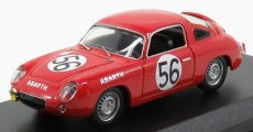 Najlepší model Fiat Abarth 700s N 56 24h Le Mans 1961 Bassi - Rigamonti 1:43 Red