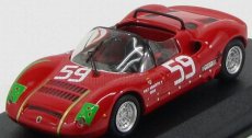 Najlepší model Fiat Abarth Sp 1000/1300 N 59 1000km Monza 1968 Grana - Pasotto 1:43 Red