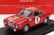 Najlepší model Lancia Fulvia 1.3 Coupe Hf N 6 Winner Rally Sanremo 1969 H.kallstrom - G.haggbon 1:43 Red