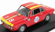 Najlepší model Lancia Fulvia Coupe 1.3 Hf N 18 Winner Class Gt 1.3 Targa Florio 1966 Cella - Marzi 1:43 Red