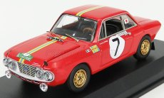 Najlepší model Lancia Fulvia Hf 1.3 Coupe N 7 Winner Rally Mediterranee 1969 H.kallstrom - J.gunnar 1:43 Red