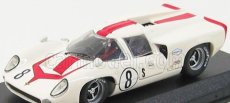 Najlepší model Lola T70 Coupe N 8 Sebring 1968 L.motschenbacher 1:43 Biela červená