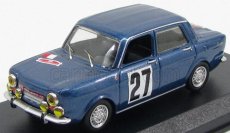 Najlepší model Simca Abarth 1150 4-dverový N 27 Rally De Franche-comte' 1967 1:43 Modrá