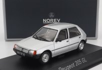 Norev Peugeot 205 Gl 1988 1:43 Strieborný