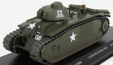 Odeon Renault B1 Bis Tank Francúzsko 1945 1:43 Vojenská zelená