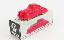 Officina-942 Fiat 1100 Coupe Aerodinamico Carrozzeria Castagna 1937 1:76 Červená