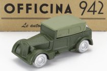 Officina-942 Fiat 1100 Militare Cabriolet uzavretý 1939 1:76 vojenská zelená