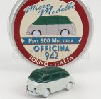 Officina-942 Fiat 600 Multipla 1956 1:160 sivá tmavozelená