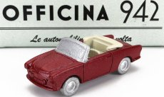 Officina-942 Siata Amica 56 Spider (základ Fiat 600) 1956 1:76 Červená