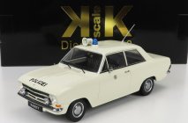 Opel Kadett B Police 1972 v mierke 1:18 biely