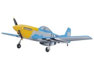 P-51D Mustang 20cc 1,7m ARF žltý