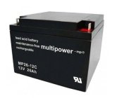 Pb akumulátor MULTIPOWER 12 V/26,0 Ah