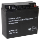 Pb batéria MULTIPOWER 12V/18,0Ah