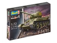 Plastikový modelKit tank 03302 - T-34/85 (1:72)