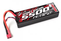 Sport Racing 60C - 5500mAh - 7,4V 2S - LiPo Stick Hardcase - T-Dean