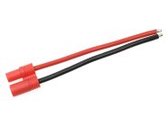 Pozlátený 3,5 mm konektor so 14AWG káblom 10 cm