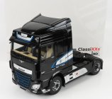 Premium classixxs DAF Xf Space Cab Tractor Truck 2-assi 2018 1:18 Black White