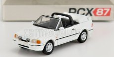 Premium classixxs Ford england Escort Mkiv Cabriolet Open 1986 1:87 Biela