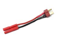 Prístrojový konverzný kábel Deans - 2,0 mm pozlátený 20AWG